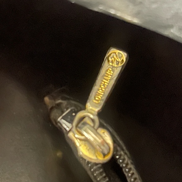 Longchamp bucket Bag with w/Bamboo gold Toggles shoulder bag with dust cover - Picture 5 of 8